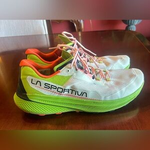 La Sportiva Prodigio Trail Running Shoes Antique White Mens 11.5 EU 45 Hiking